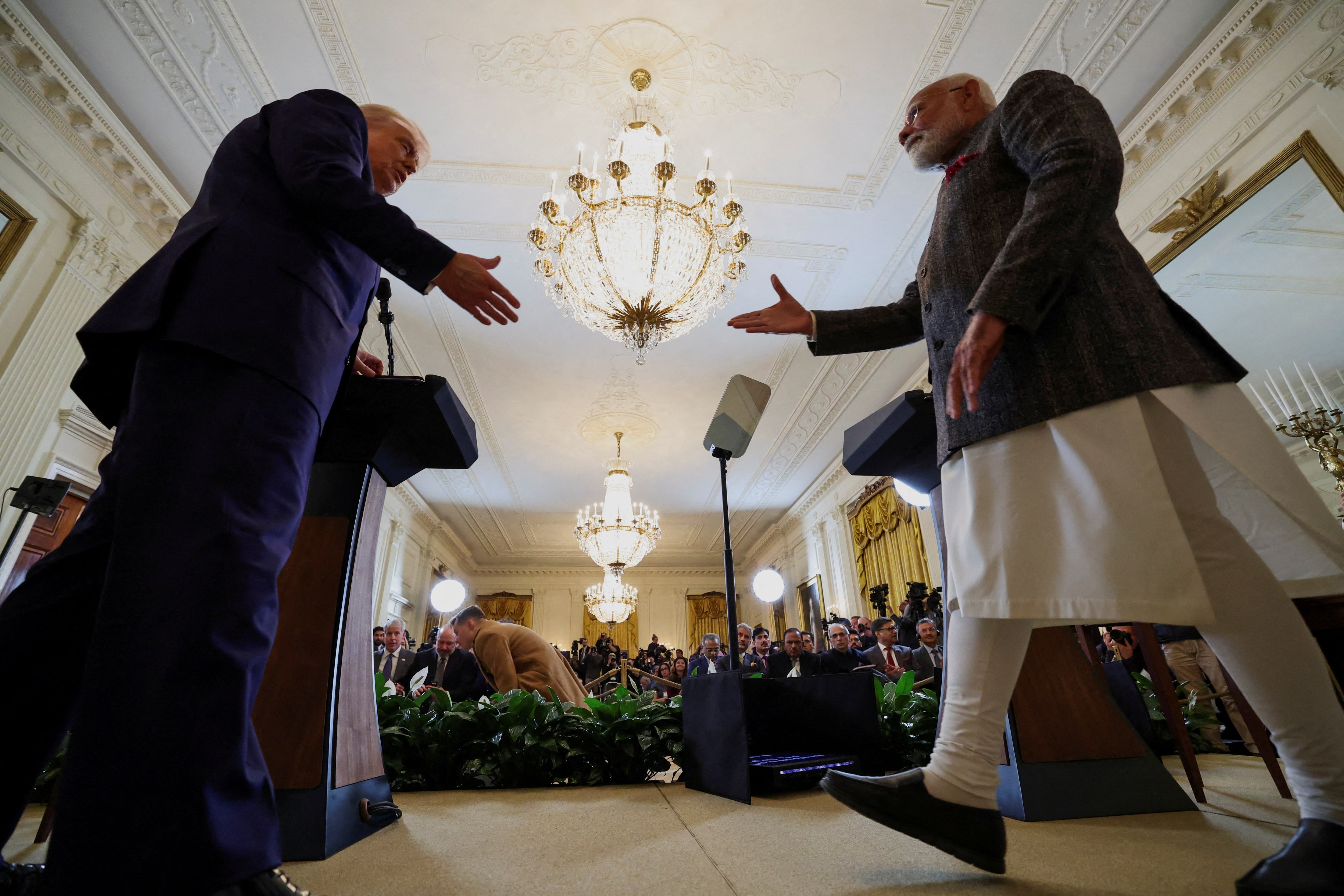 インドに25％追加関税、トランプ氏が大統領令署名　ロシア産原油輸入を非難