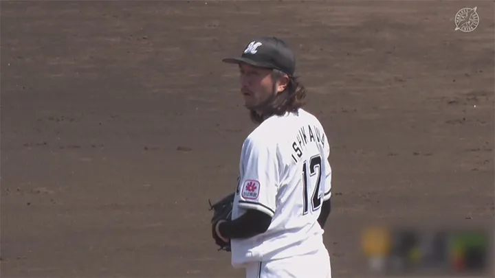 lanzador Chiba Lotte Marines Ayumu Ishikawa © La Liga del Pacífico TV