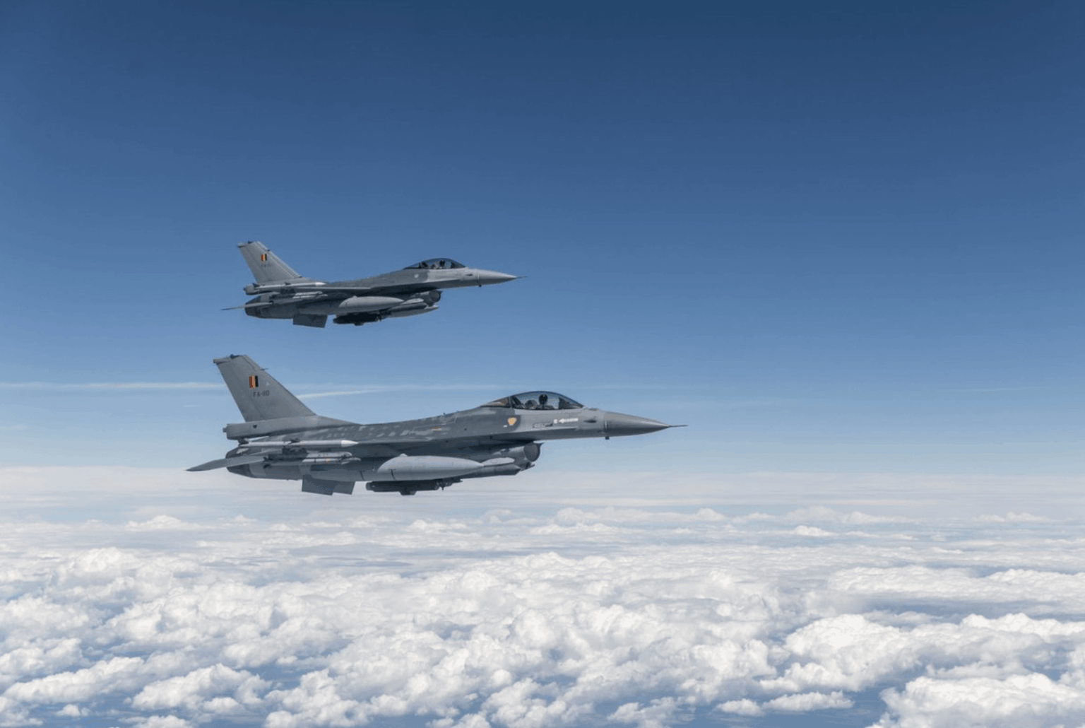 キャビネット|ベルギー空軍は、この国のNATO同盟の空域を担当しています