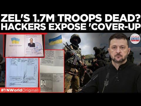 ロシアのハッカーは、170万人のウクライナの損失を主張していますキエフはリークをプロパガンダとして却下します| TNの世界