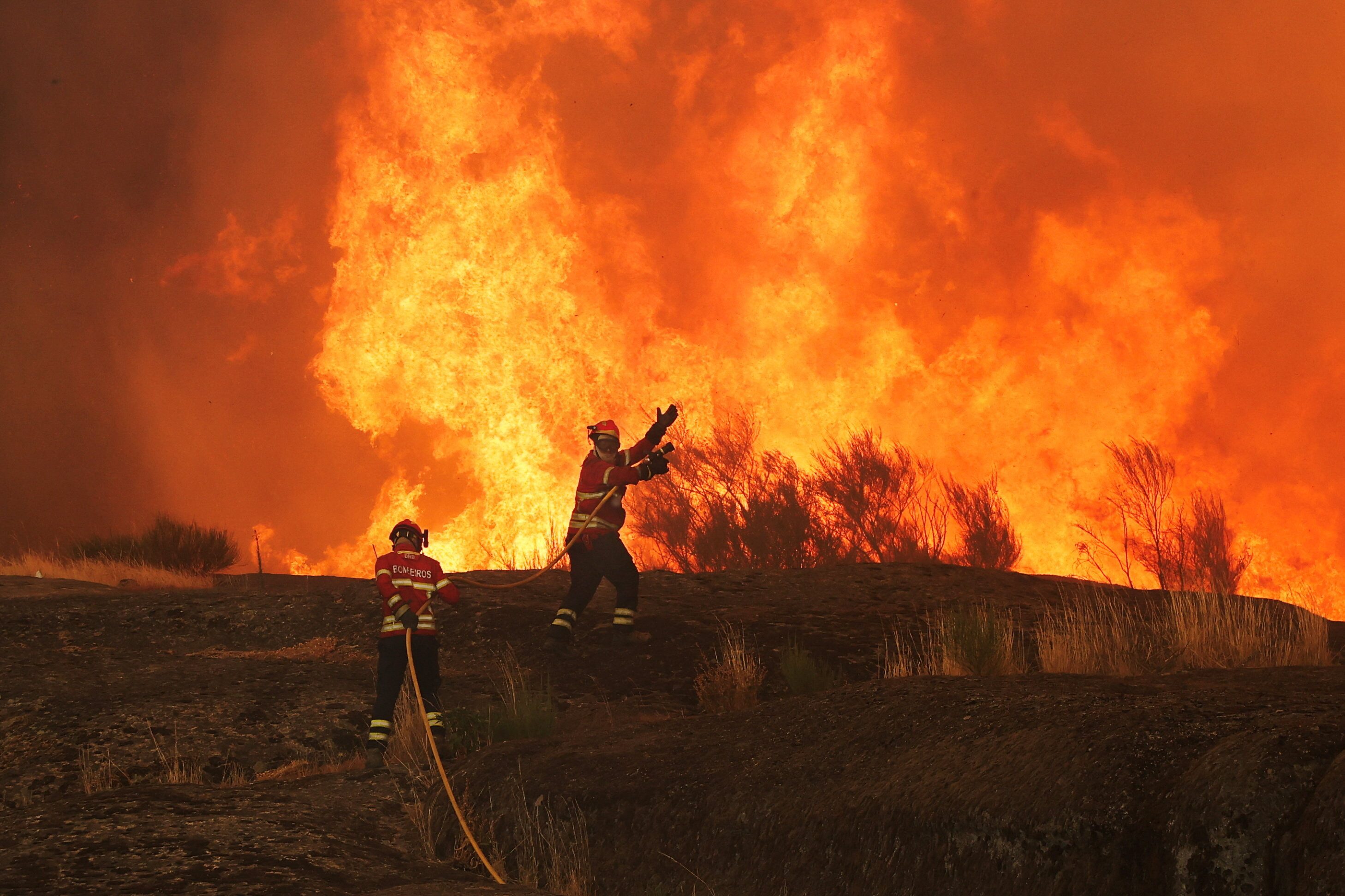 南欧で山火事が猛威、スペインは熱波10日目　住民や観光客避難
