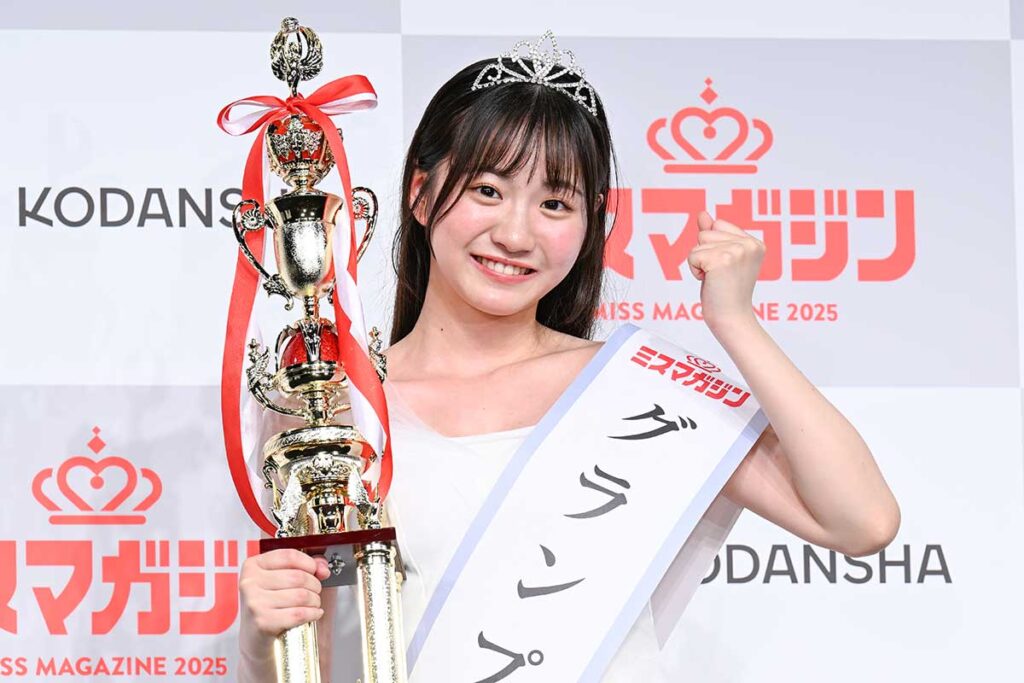 「ミスマガジン2025」に選ばれた永岡ゆきね【写真：ENCOUNT編集部】