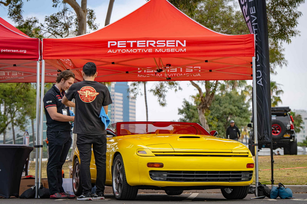 会場には様々なトヨタ車が集結。こうしたカスタムも楽しんでいる。