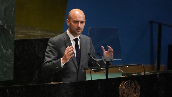 2国家解決実行会議、バロ・ヨーロッパ・外務大臣が全体会議で演説 - La France au Japon