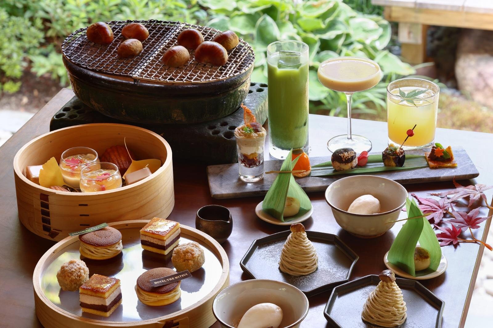 京丹波栗の贅沢アフタヌーンティーが京都で、秋の焼き栗×アイスや濃厚モンブラン｜写真2