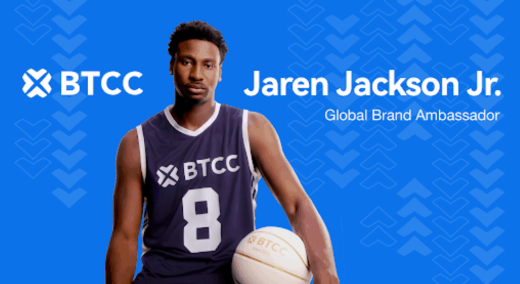 BTCC取引所、NBAスーパースター兼ライフスタイルKOLのJaren Jackson Jr. と共にスポーツスポンサーシップに本格参入！ – CoinPartner(コインパートナー)