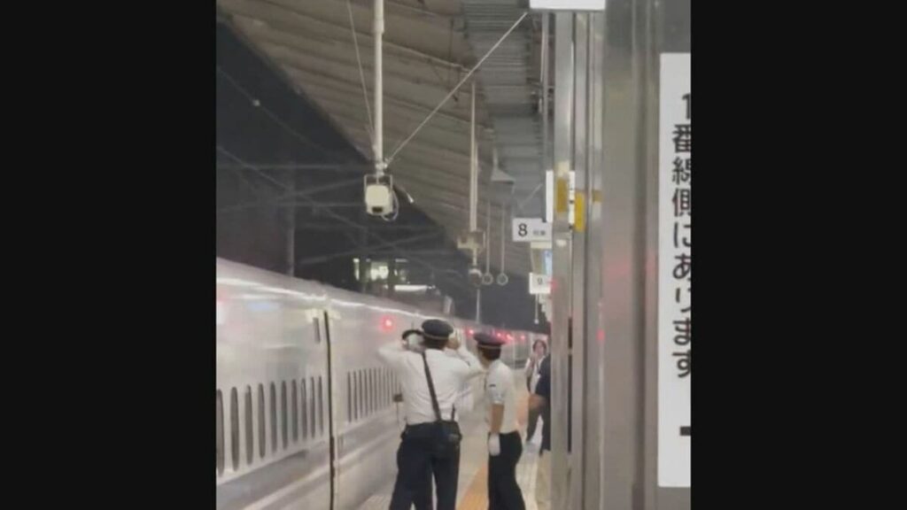 新幹線車内から白煙が…現場は一時騒然 ＪＲ岐阜羽島駅 (2025年8月16日) - エキサイトニュース