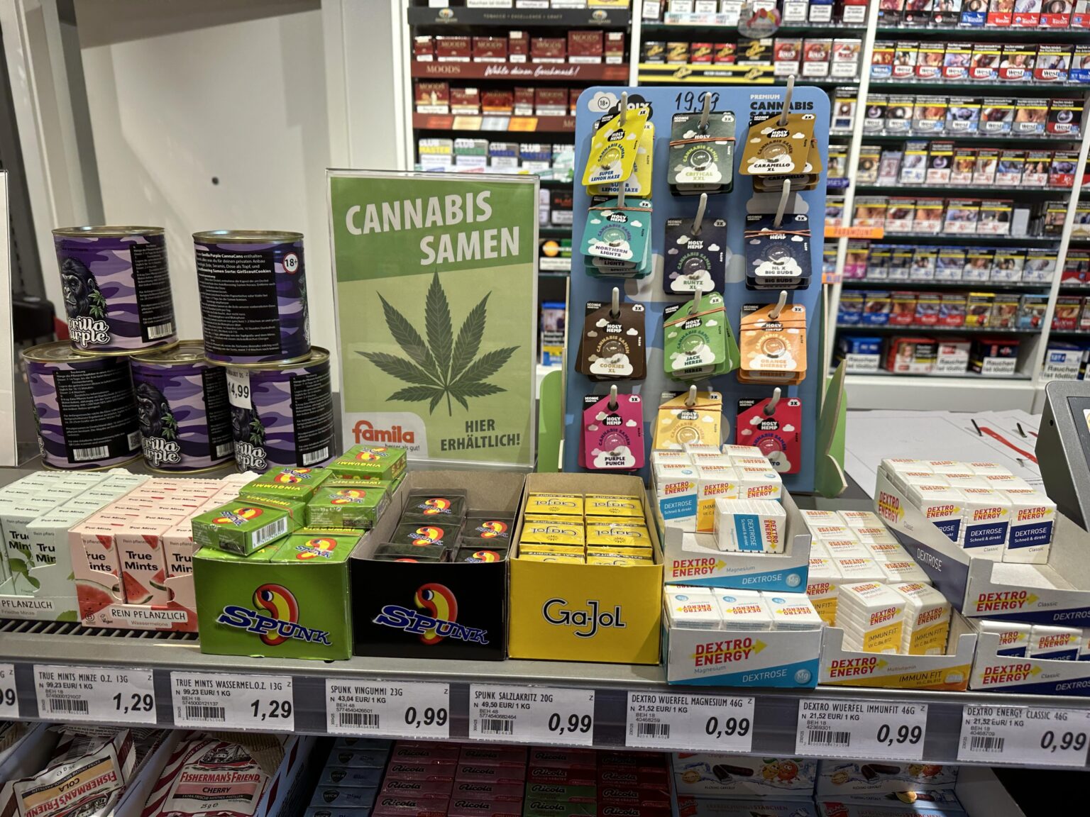商業店で大麻製品はいつ許可されていますか？