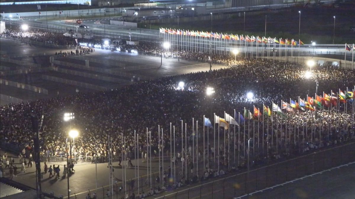 【速報】大阪メトロ中央線で運転見合わせ…万博会場直結の夢洲駅で“入場制限”　帰宅困難者が続出　