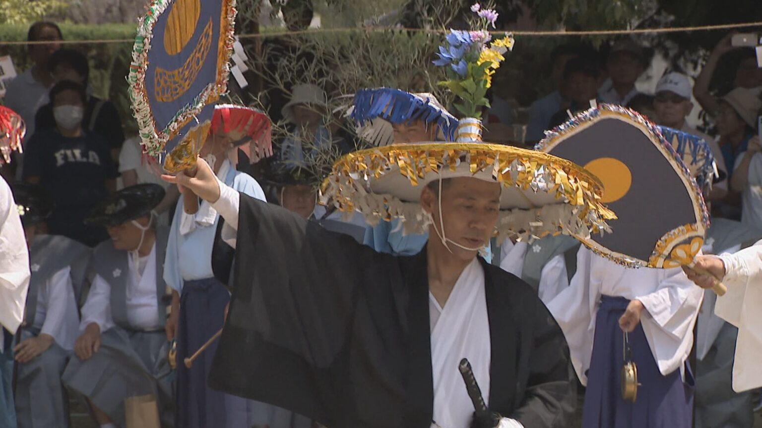 ユネスコ無形文化遺産にも登録されている「滝宮の念仏踊」を奉納　香川・綾川町 | KSBニュース | KSB瀬戸内海放送