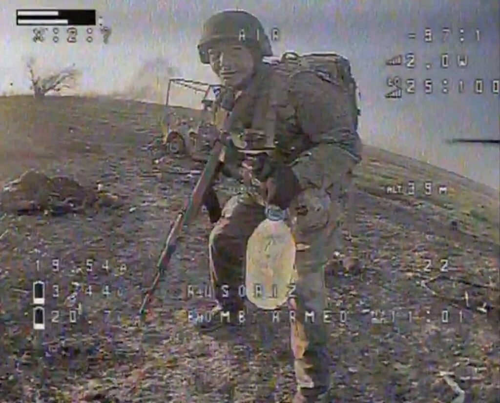 ウクライナのロシア兵の「最後のフレーム」。 ＃6