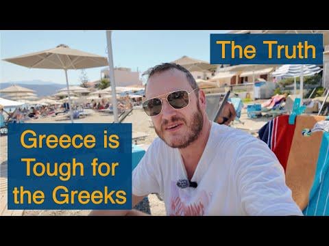 ギリシャでの生活はギリシャ人にとって難しいです。ギリシャはそれほどうまくいっていません。