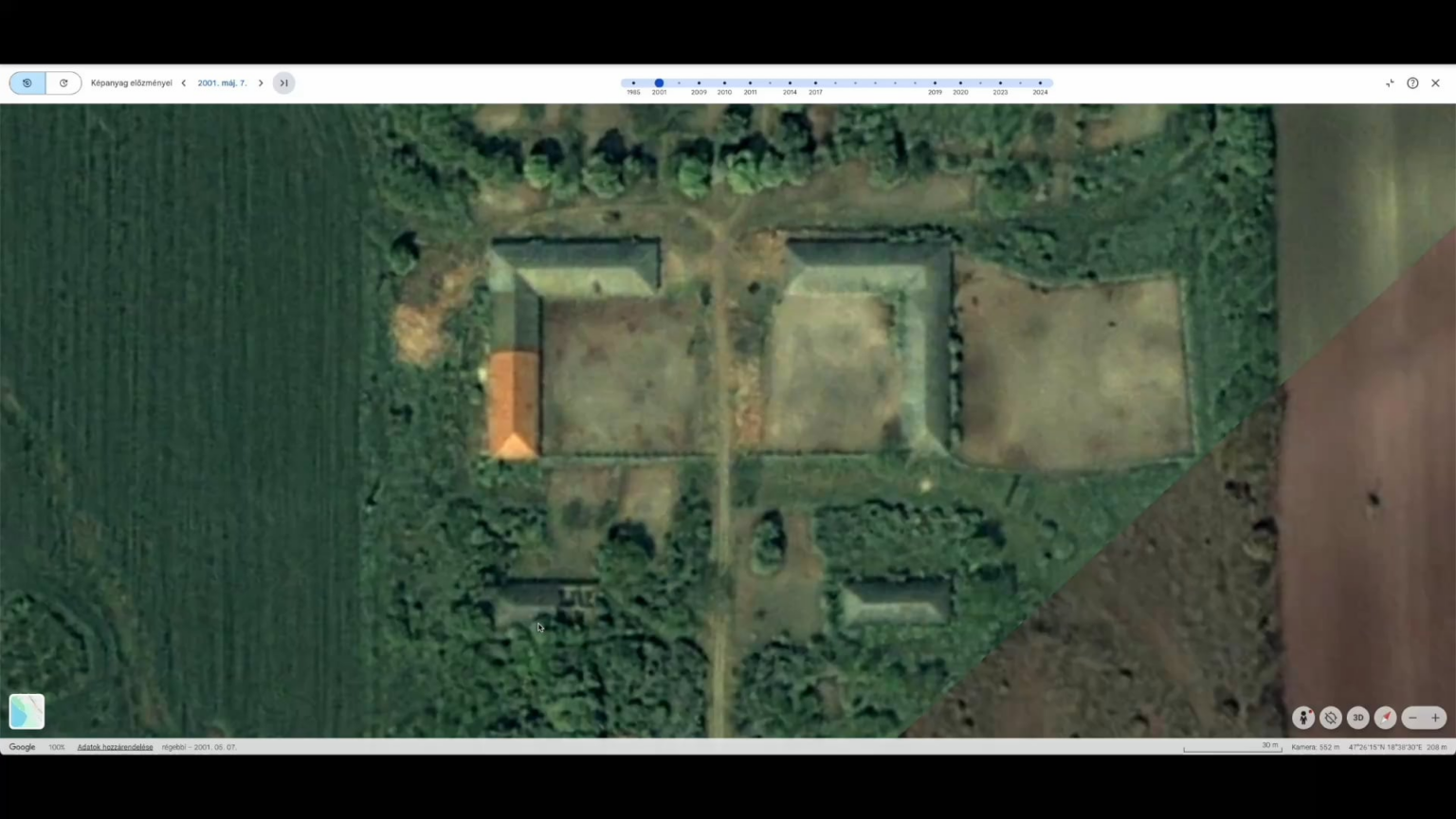 Abusedszpuszta、または公的金銭の盗難のタイムラインで