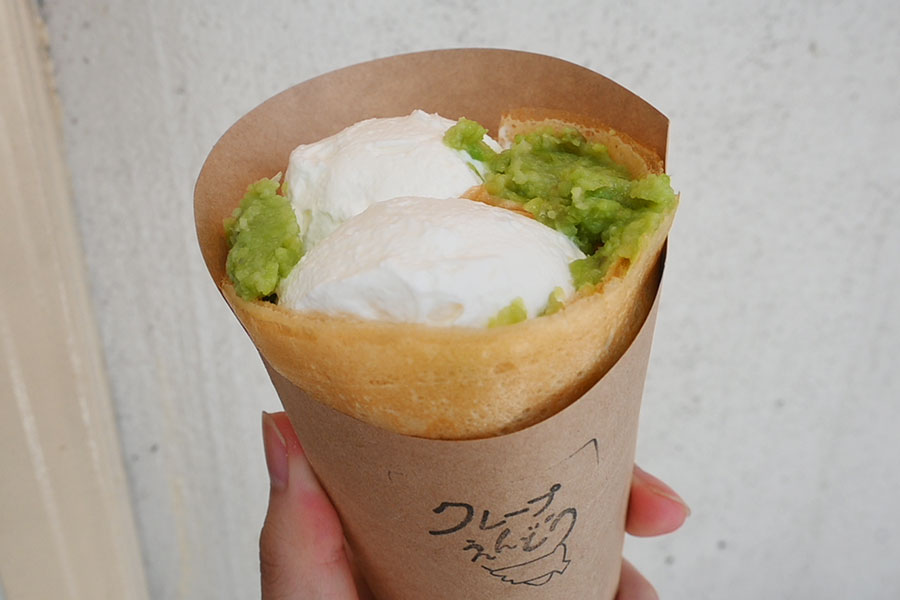 1番人気の「ずんだ生クリーム」（750円）