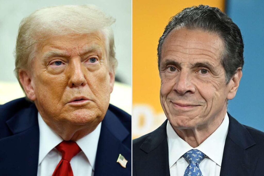 ドナルド・トランプとアンドリュー・クオモは、トランプがニューヨークの市長競争での支持を圧迫して、密かに電話で話しました：報告