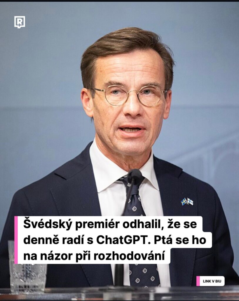 スウェーデンの首相は、決定にChatGptを使用しています