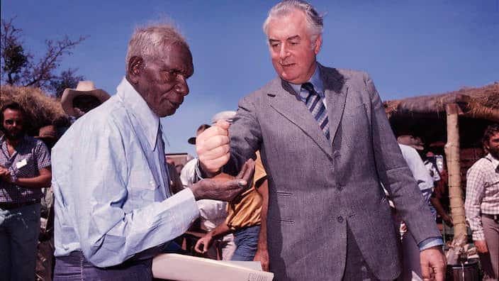Gough Whitlam, Wave Hill Walk Off, Vincent Lingiari
