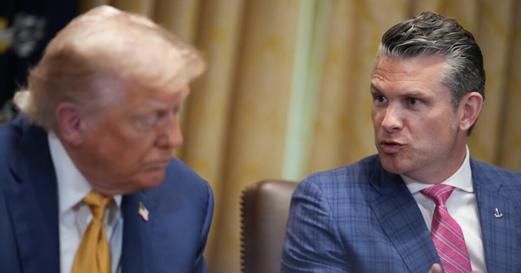 トランプの軍事セットの国内使用が悪化するようになる、リークされたメモが示す