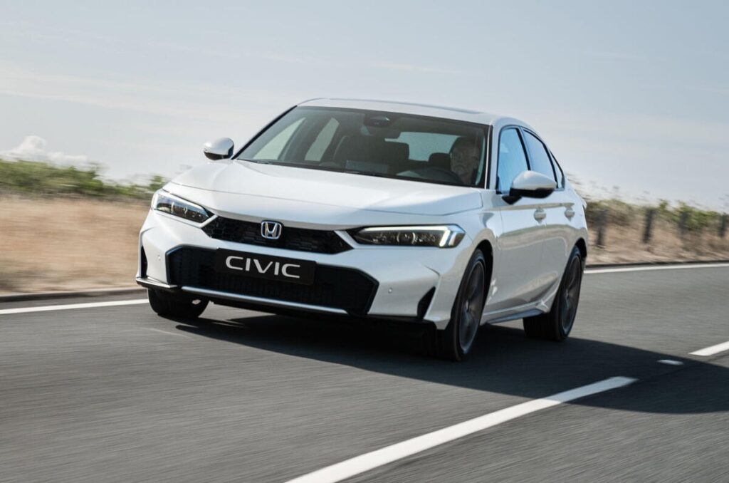 改良新型ホンダ・シビック（欧州仕様）