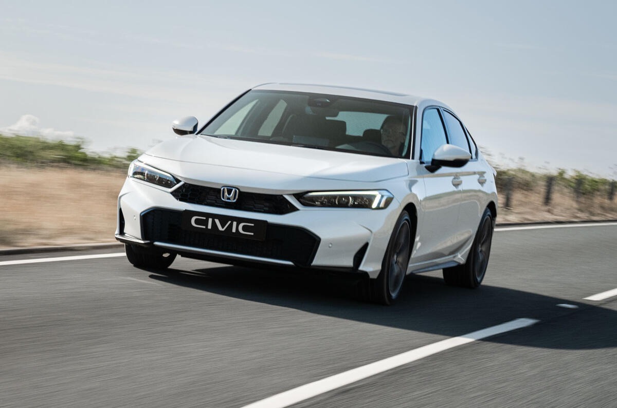 改良新型ホンダ・シビック（欧州仕様）