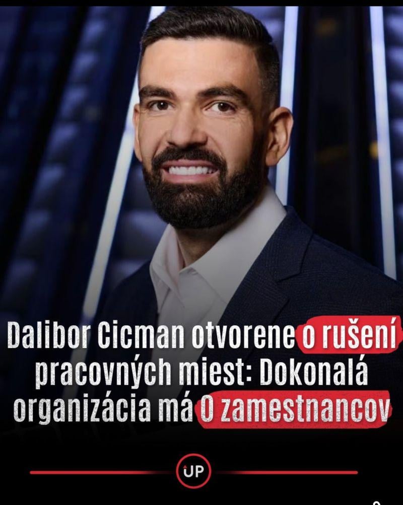 Dalibor Cicman：完璧な組織には従業員がいません