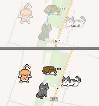 イラストされたリトアニアの地名の真珠は、wplaceから