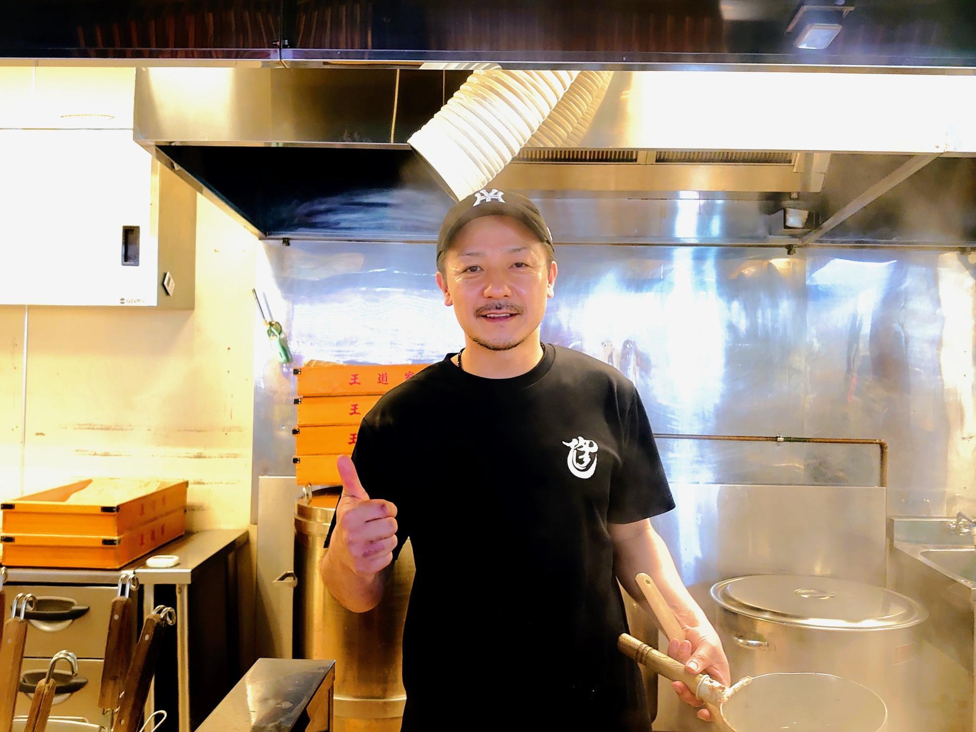 店主の齋藤修一さん（修さん）