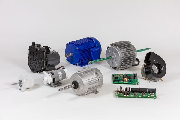 カスタムモーターは幅広い業種に8000種以上を供給する