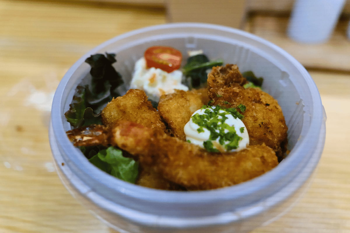 「ミックスフライ弁当」850円（税込）