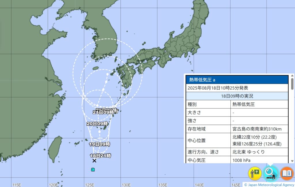台風12号発生へ…気象庁や米軍、ヨーロッパの進路予想は 沖縄や九州への最接近いつ【最新情報】 - 福井新聞社