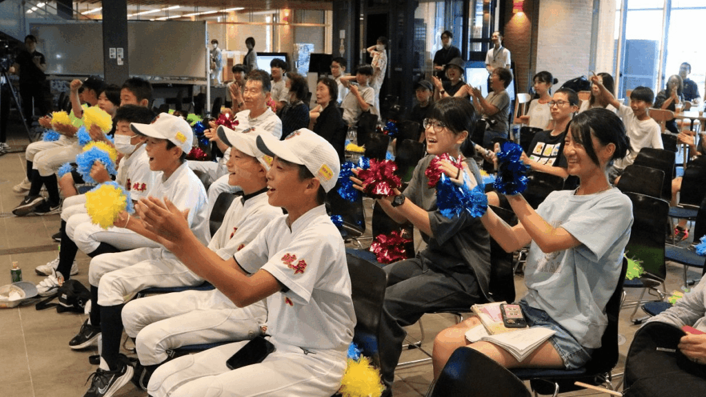 「本当に立派」「感動した」 岐阜市や土岐市でパブリックビューイング 県岐阜商の甲子園準決勝 - 岐阜新聞デジタル