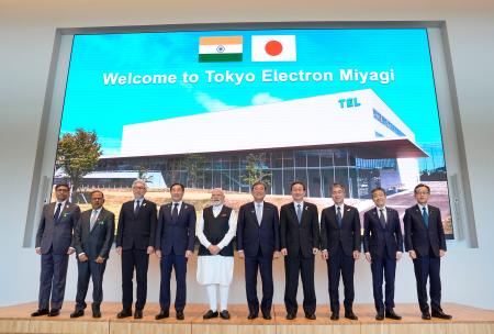 半導体の連携強化へ日印協力推進 両国首脳、宮城で工場視察 | | 全国のニュース