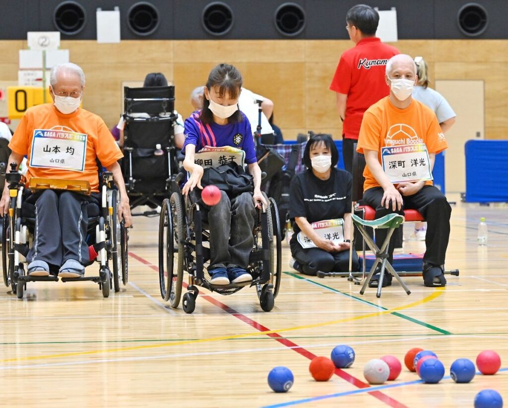 佐賀県独自のパラスポーツ全国大会、初開催　第1弾ボッチャ19組38人競う　「目標の舞台」で熱戦 SAGAパラスポ2025 | スポーツ | 佐賀県のニュース