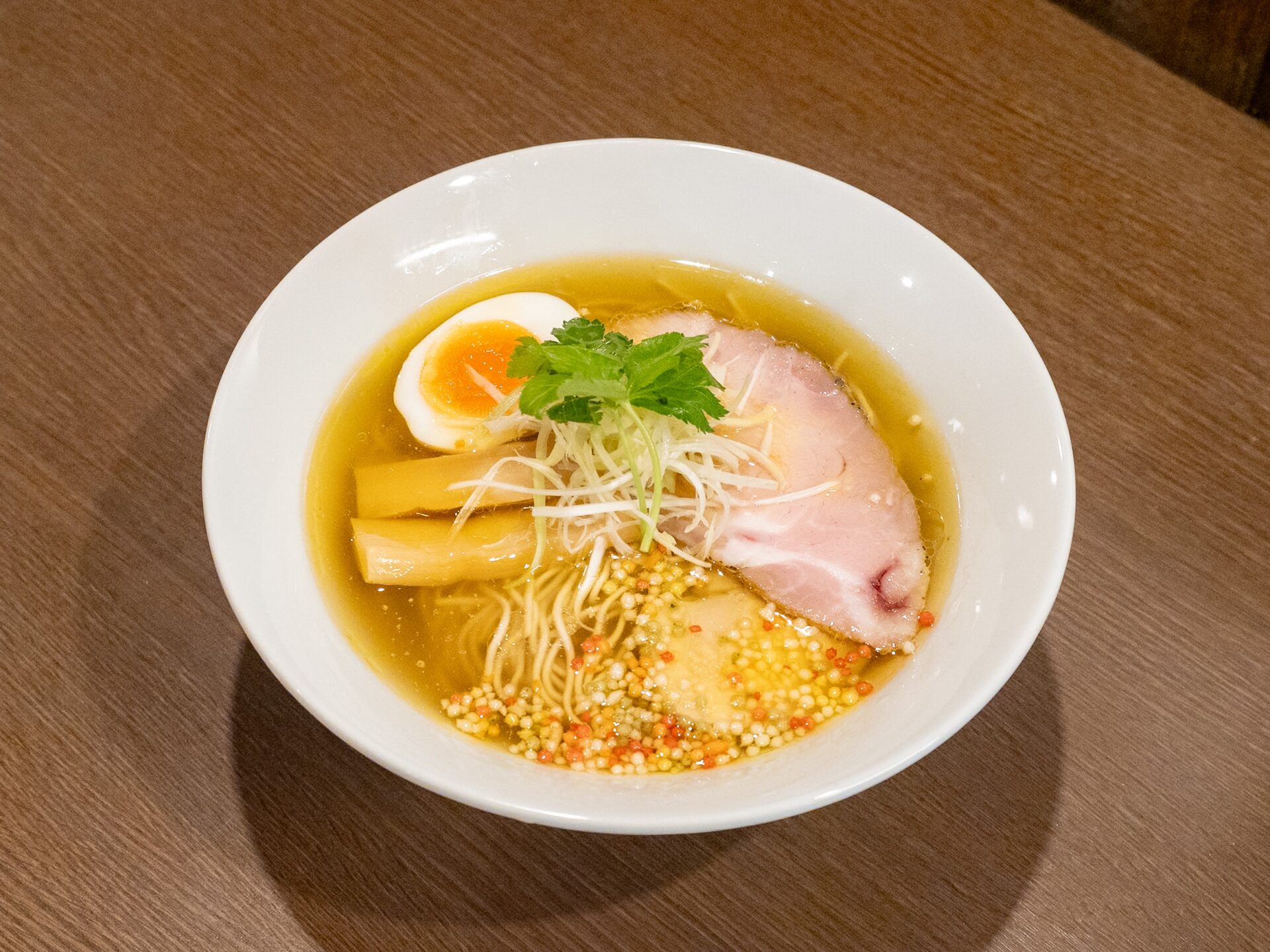 一照庵：鶏中華そば 塩