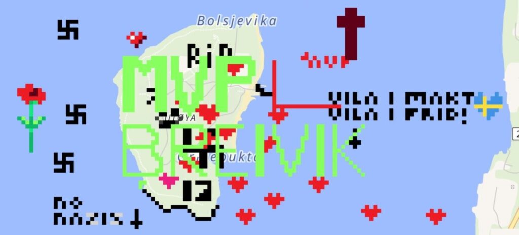 WPlace.Liveは、世界地図に30秒ごとに1ピクセルの塗料を配置できるWebサイトです。これがUtøyaの現在の状態です。