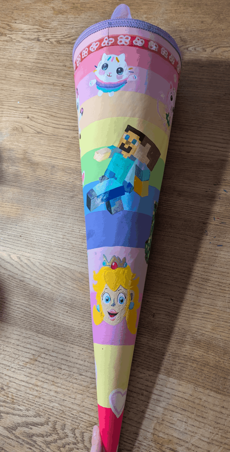 初めて親は私の子供を明日グルンシュールに送ります。シュレティュテを試みました