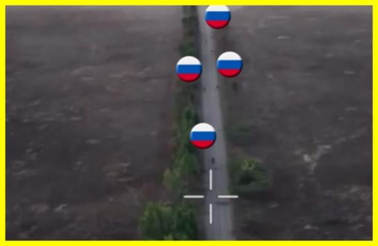 ウクライナ軍は大規模なオートバイの攻撃を撃退し、25人のロシア軍の「バイカー」の船団を壊し、防御を突破しようとする