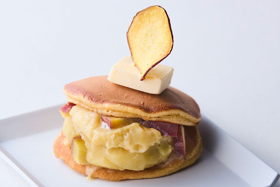 「Land」のくだものどら焼き KURUNOさつまいも（680円）