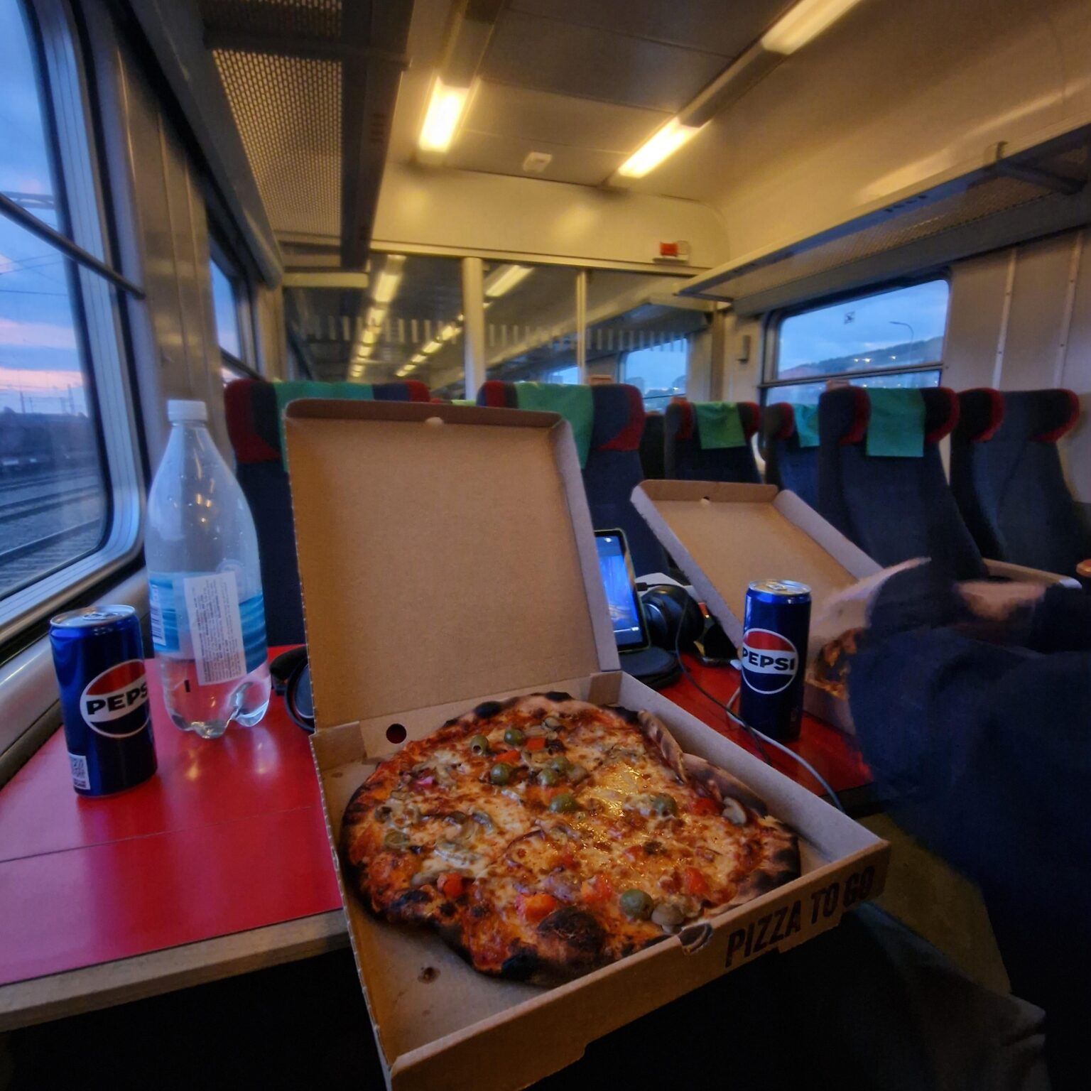 ストックホルムからナルビクへのクレイジーな列車の遅延