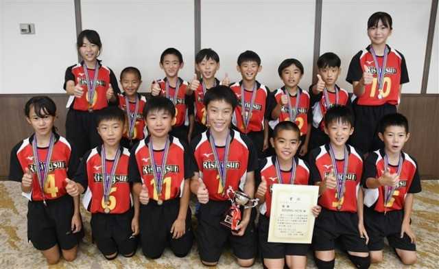 全国小学生ドッジボール選手権、福岡県代表「RISING SUN」が意気込み