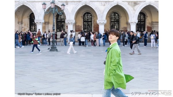 長江崚行 初の全編イタリアロケによるBlu-ray＆フォトブック「palmo a palmo」2026年1月発売 コメントも＿