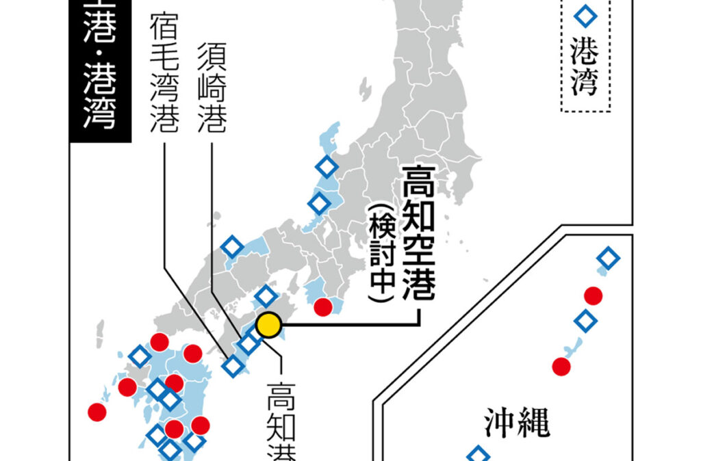 高知空港が特定利用候補に ２０２５年度末めど 政府が高知県、南国市に説明 - kochinews.co.jp