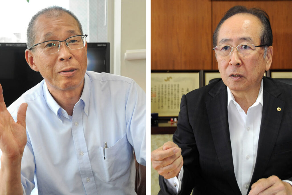 最低賃金引き上げ、高知での課題と展望は...高知商工会議所・西山彰一会頭と、連合高知・市川稔道事務局長に聞く - kochinews.co.jp