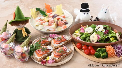 ムーミン シーサイドランチブッフェ ランチ一例