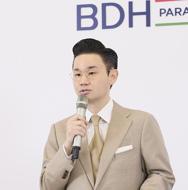 ペ&middot;ドンヒョン理事長が6月16日、IPC委員長選挙への出馬を公式発表している。 写真=BDH財団