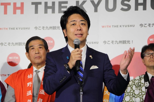 福岡市の高島宗一郎市長（2016年撮影）