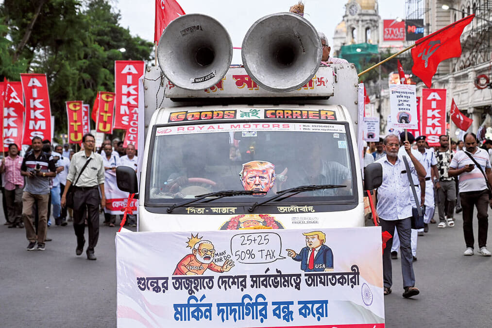 トランプ関税50％に「内政干渉」...インド大反発も、ロシアと中国との「距離感」難し過ぎる - ニューズウィーク日本版 オフィシャルサイト