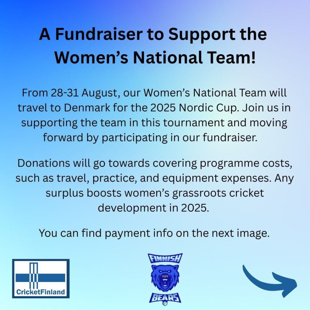 フィンランドの女性のクリケットをサポートします