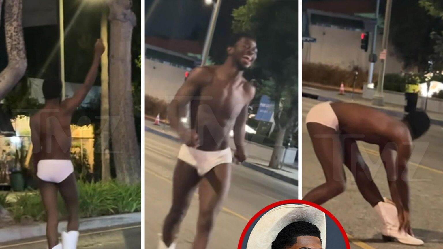 Lil Nas x Roams La Streetは午前4時に裸で、可能なODのために入院しました