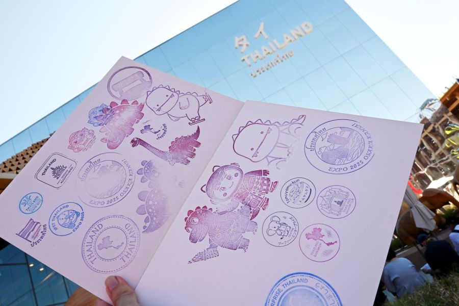 非公式スタンプ多発スポットも…（8月25 日／『大阪・関西万博』）